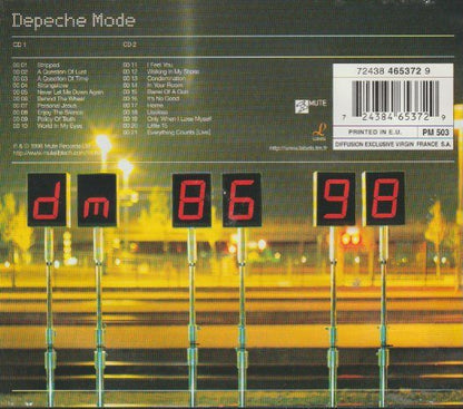 Depeche Mode – The Singles 86 > 98