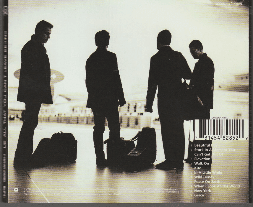 U2 – All That You Can't Leave Behind
