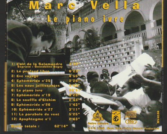 Marc Vella - Le Piano Ivre