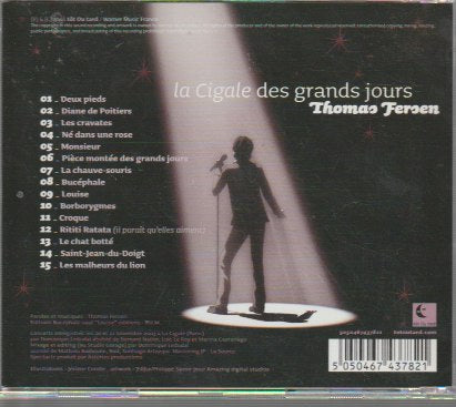 Thomas Fersen - La Cigale Des Grands Jours