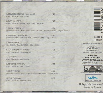 Tony Chasseur – Mélodies Créoles