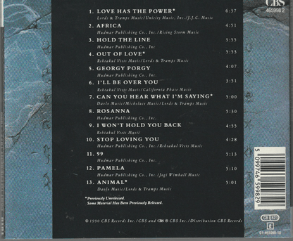 Toto – Past To Present 1977-1990