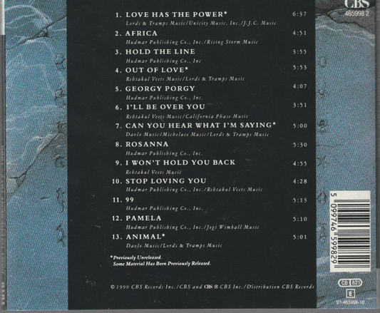 Toto – Past To Present 1977-1990
