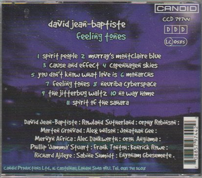 David Jean-Baptiste – Feeling Tones