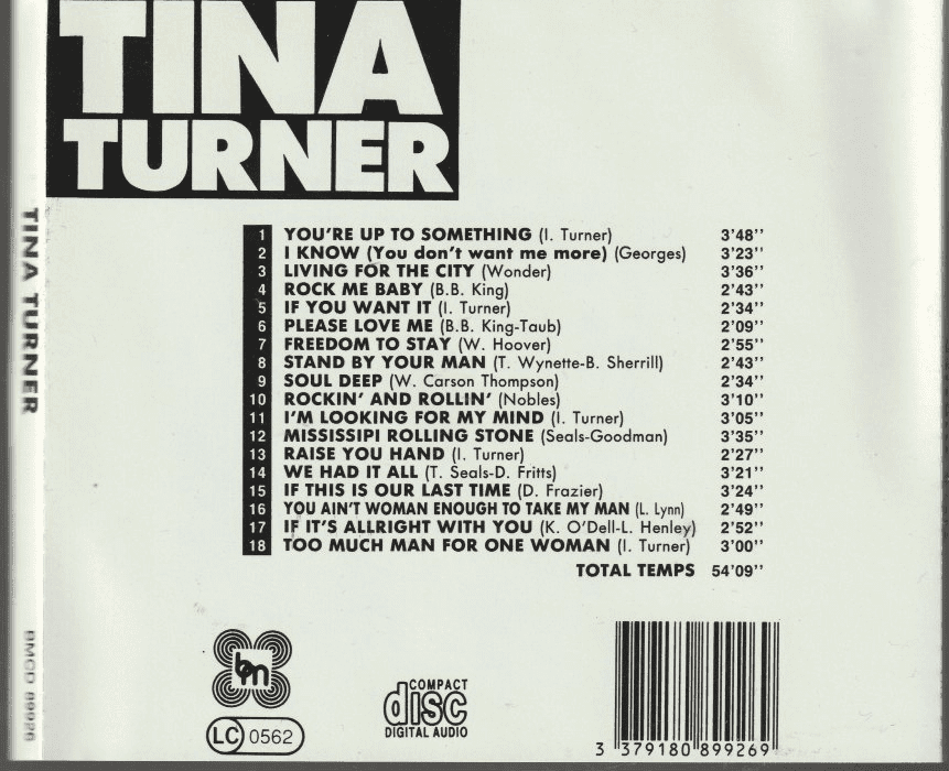 Tina Turner - Stand By Your Man Rockin' And Rollin'