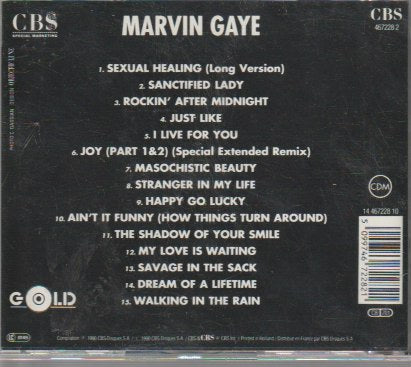 Marvin Gaye - Collection Gold (15 Titres Originaux)