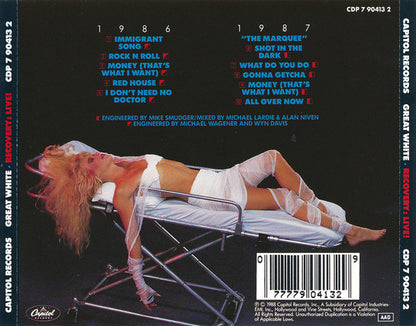 Great White - Recovery: Live!