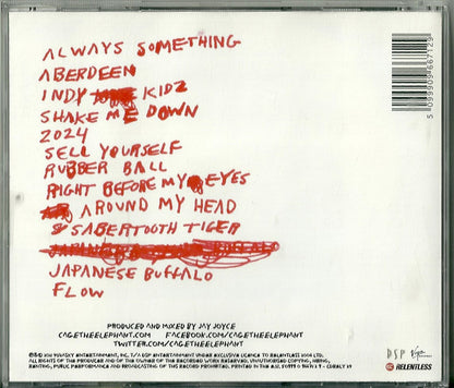 Cage The Elephant - Thank You Happy Birthday