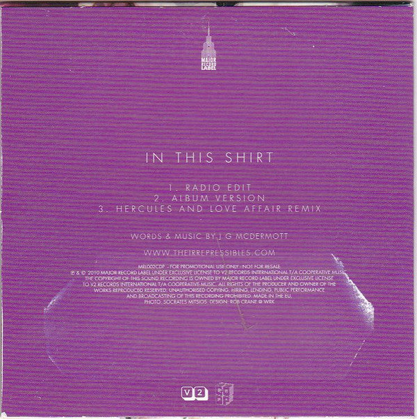 The Irrepressibles - In This Shirt