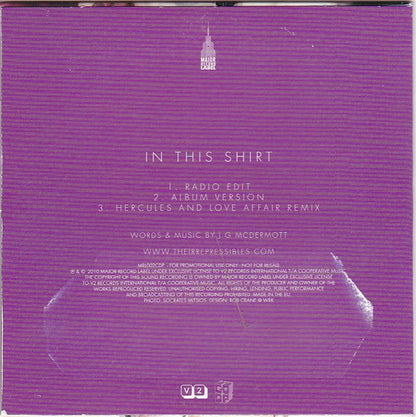 The Irrepressibles - In This Shirt
