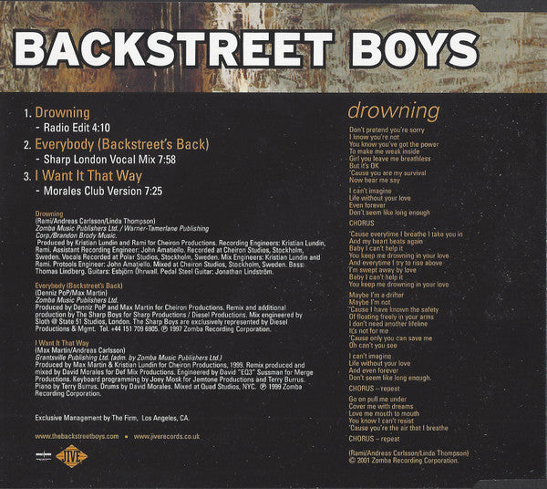 Backstreet Boys - Drowning