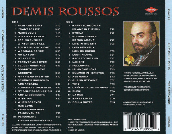 Demis Roussos - The Phenomenon 1968-1998