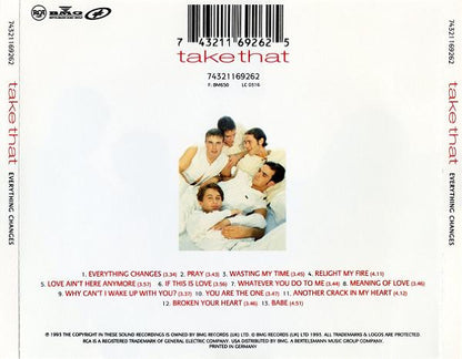 Take That – Everything Changes