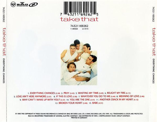 Take That – Everything Changes