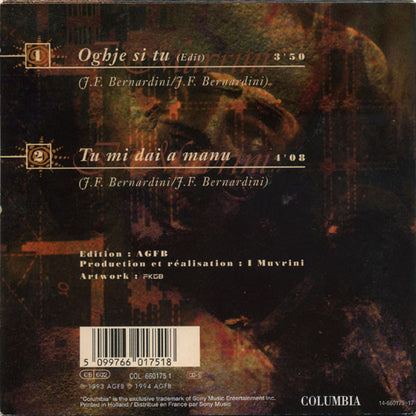 I Muvrini - Oghje Si Tu