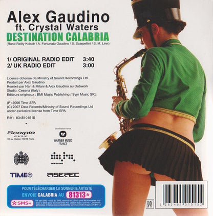 Alex Gaudino Feat. Crystal Waters - Destination Calabria
