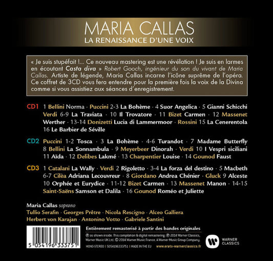 Maria Callas - La renaissance d'une voix