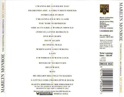 Marilyn Monroe - The Essential Recordings