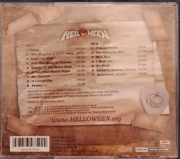Helloween - Keeper Of The Seven Keys ― The Legacy ― World Tour 2005/2006 (Live In Sao Paulo)