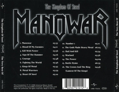 Manowar - The Kingdom Of Steel (The Very Best Of)