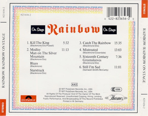 Rainbow - On Stage