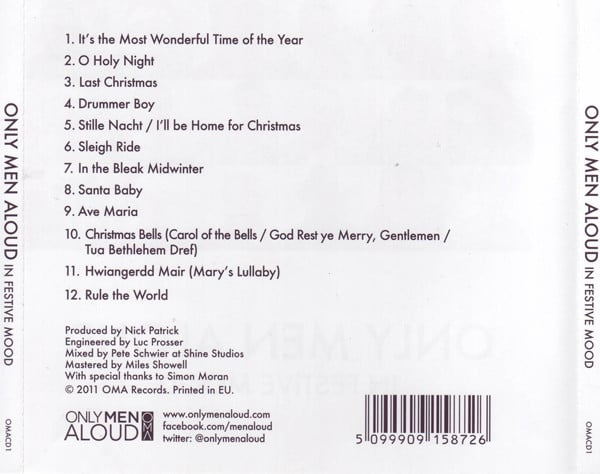 Only Men Aloud - In Festive Mood