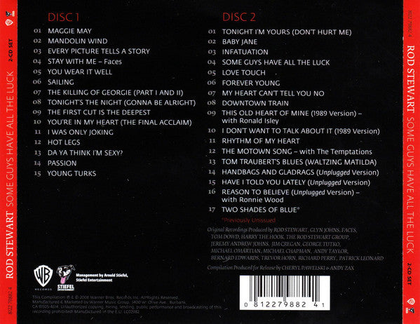 Rod Stewart - Some Guys Have All The Luck