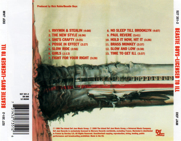 Beastie Boys - Licensed To Ill