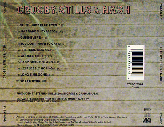 Crosby, Stills & Nash - Crosby, Stills & Nash