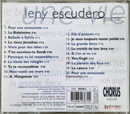 Leny Escudero - Une Vie...
