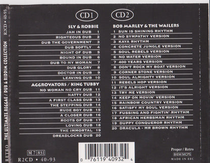 Bob Marley & The Wailers, Sly & Robbie, King Tubby - 40 Gold Dubs