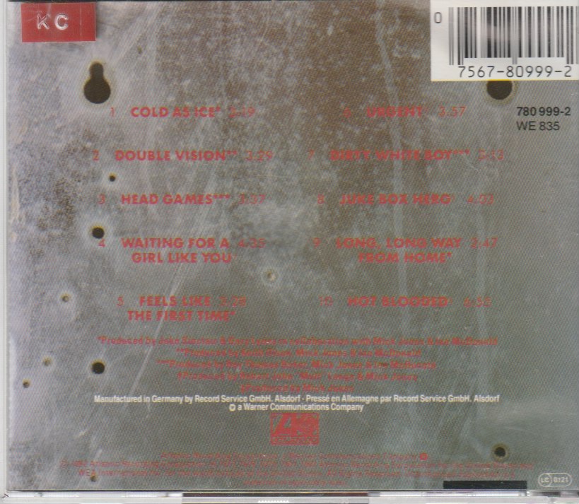 Foreigner - Records