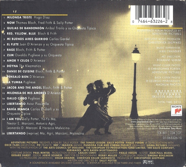 The Tango Lesson - Original Motion Picture Soundtrack