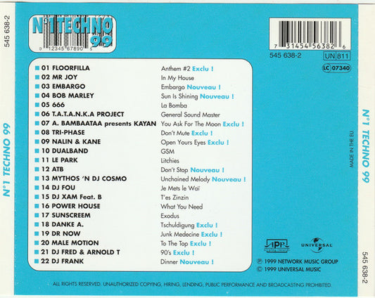 N°1 Techno 99