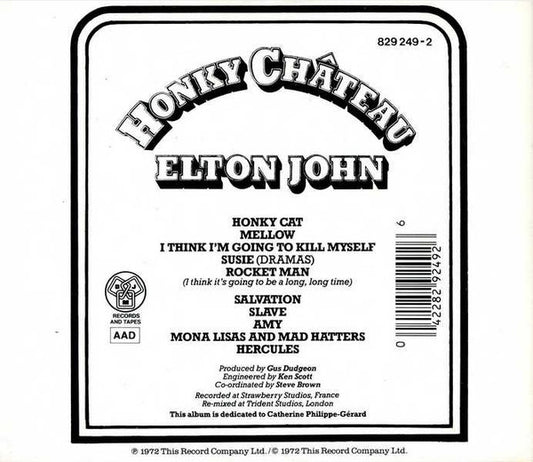 Elton John - Honky Chateau