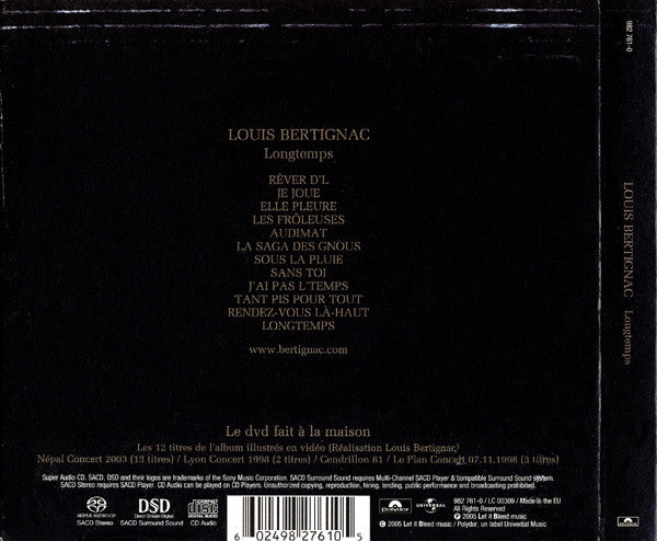 Louis Bertignac - Longtemps