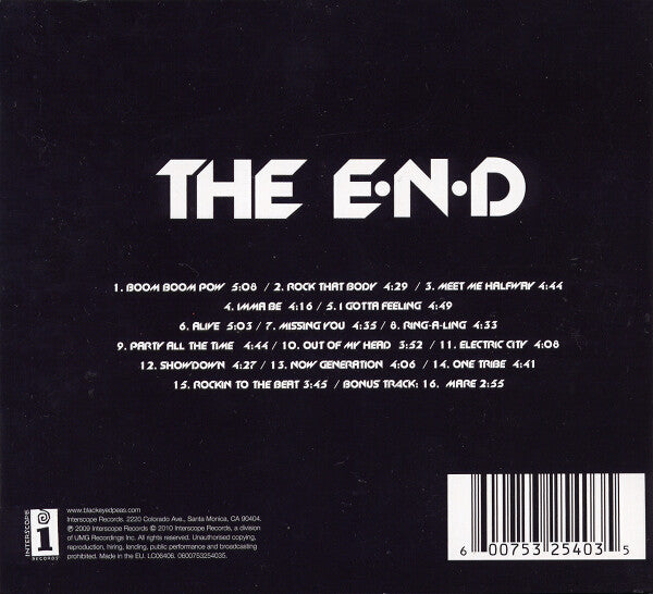 Black Eyed Peas - The E·N·D
