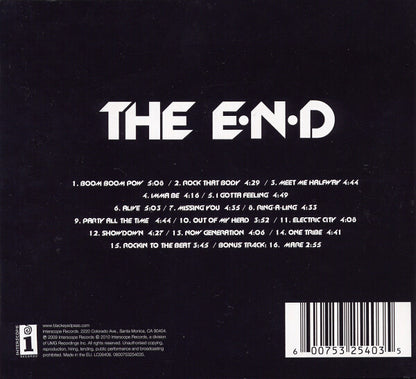 Black Eyed Peas - The E·N·D