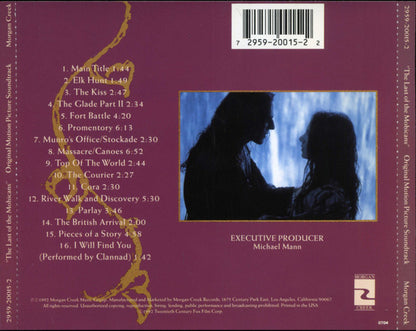 The Last Of The Mohicans - Original Motion Picture Soundtracks