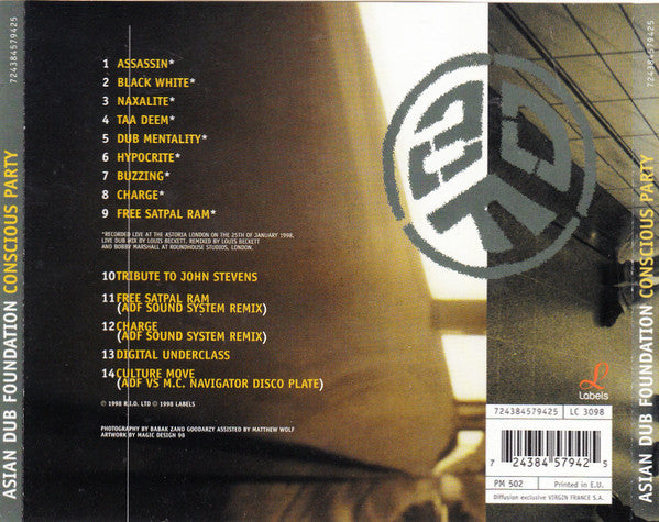 Asian Dub Foundation - Conscious Party
