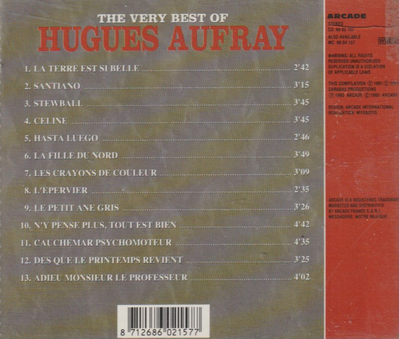 Hugues Aufray – The Very Best Of