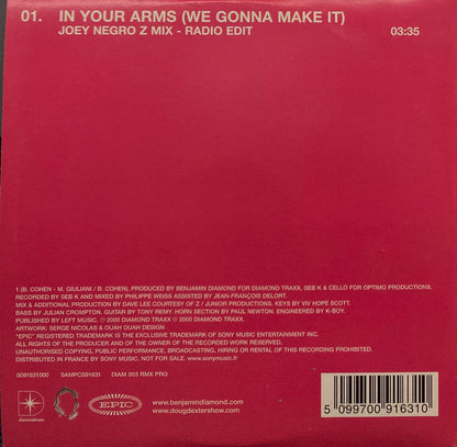 Benjamin Diamond - In Your Arms (We Gonna Make It)
