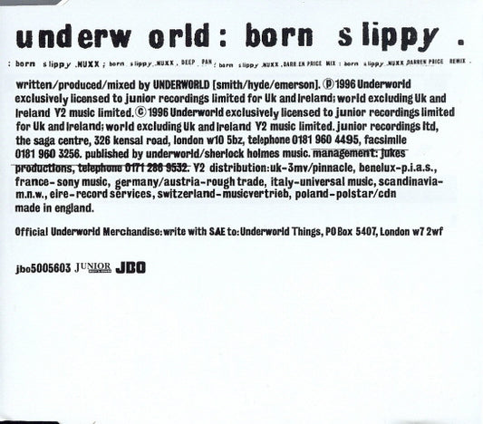 Underworld - Born Slippy