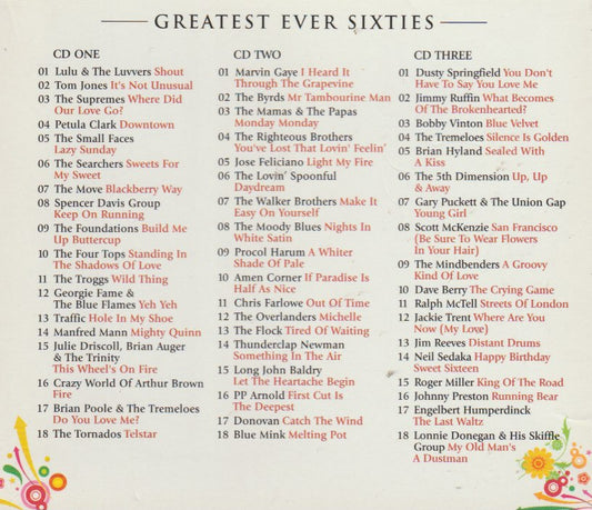 Greatest Ever Sixties - The Definitive Collection