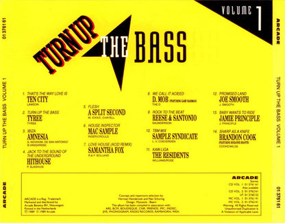 Turn Up The Bass Volume 1
