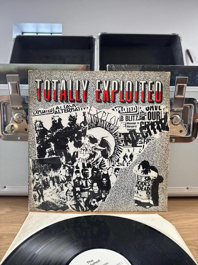 Vinyle Totally Exploited – Compilation punk culte Uk