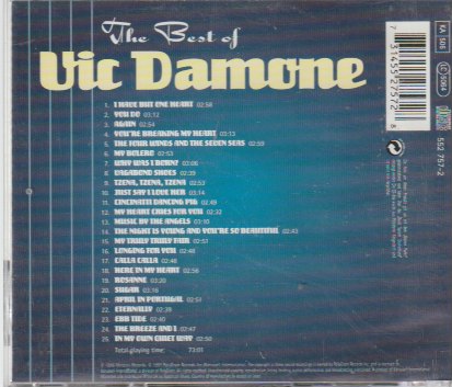 Vic Damone – The Very Best Of Vic Damone - The Mercury Years