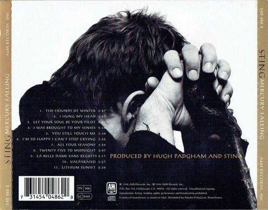 Sting – Mercury Falling