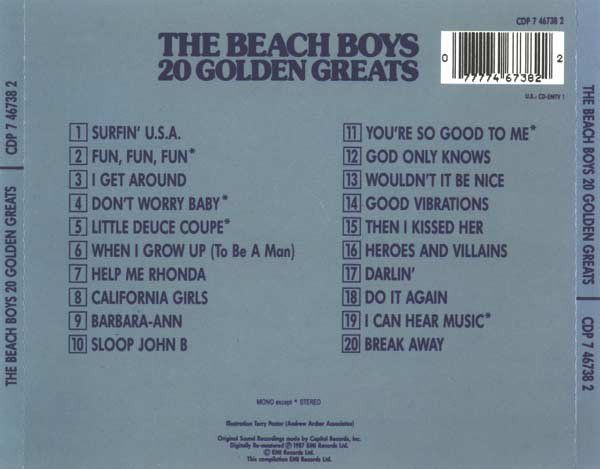 The Beach Boys - 20 Golden Greats