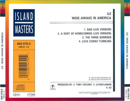 U2 – Wide Awake In America